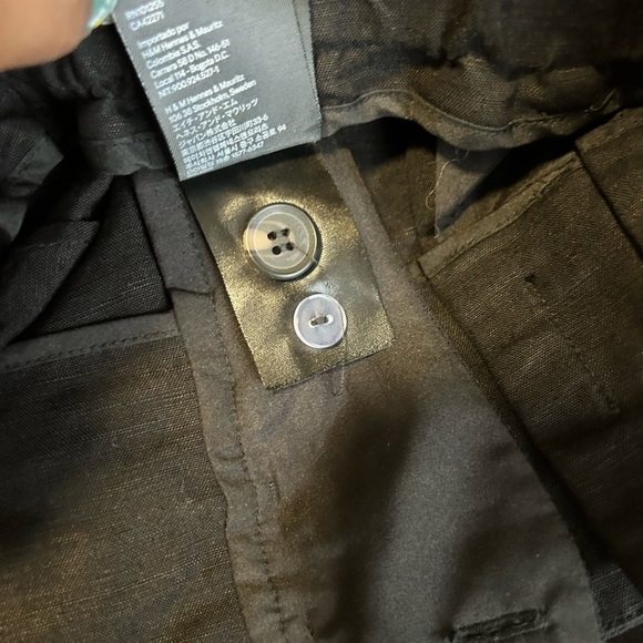 H&M Highwaist Trouser Black Pants - Picture 5 of 5